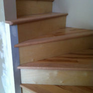 Finishing of a Corner Staircase